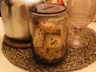 14、蔓越莓饼干,装入密封罐保存~趁热乎吃了好几块????