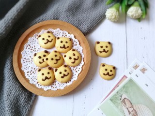 14、小熊柠檬蛋黄饼干,成品图！