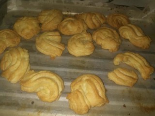 3、奶油曲奇,上下火烤