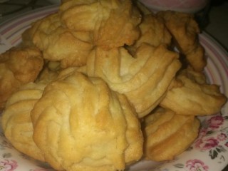 4、奶油曲奇,成品