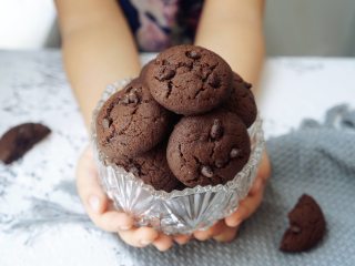 12、巧克力豆软曲奇,小朋友也非常喜欢