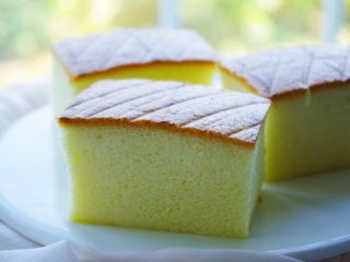 17、日式棉花蛋糕,成品图