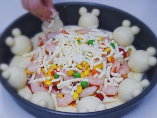 17、可爱小熊披萨,可爱又美味~~赶紧来试试吧~~