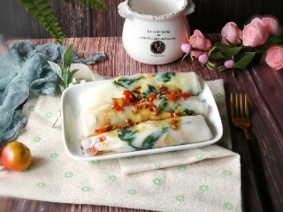 15、广州肠粉,喜欢吃辣 加放剁椒