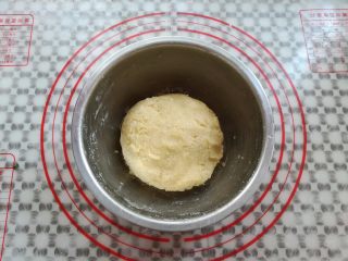 8、黄金椰蓉球,混合到没有干粉的成团状态，放冰箱冷藏半小时