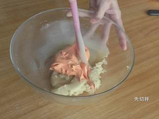 61、超详细马卡龙教程,先切拌；