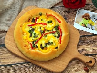 20、奥尔良卷边披萨,成品图