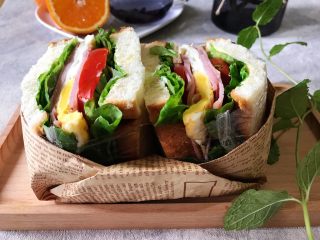 24、纸盒三明治,美美哒