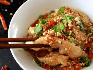 11、口水鸡,完成啦。