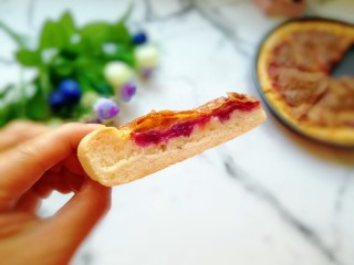 18、紫薯披萨,就喜欢这一抹紫。