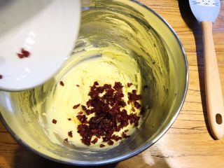 5、烘焙入门,蔓越莓饼干,加入蔓越莓干