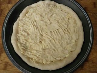 11、榴莲披萨,铺上满满的榴莲肉