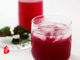 12、夏日冰饮【紫苏柠檬汁】,成品