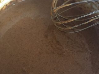 5、可可蛋糕奶油卷,搅拌后的图片，面糊放一边备用