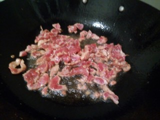 6、厨房挑战+荤菜+肉丝小炒,热锅热油,下瘦肉丝