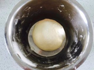 1、什锦水果披萨,将面粉，盐，糖，酵母粉放进盆里搅拌，再将油和水放一起搅拌。开始和面，揉至表面光