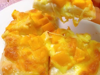 11、芒果披萨,再秀一张。