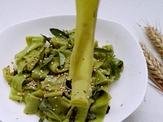 16、百变面食之翡翠凉皮（不洗面简易版）, 成品。