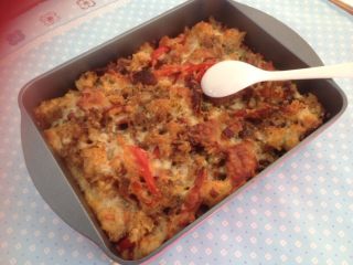 11、烤肉焗饭,成品