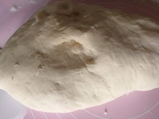 24、中式点心+钱袋白菜肉包,从面盆内取出，揉一会，排出里面的空气。