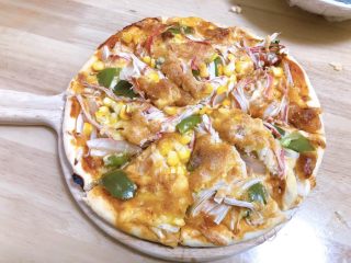 20、培根火腿披萨,可以吃啦,非常简单又快手