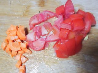 7、海鲜小鸡披萨,提前准备馅料