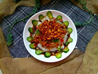 16、#猪年##猪五花# 蒜泥白肉,成品图