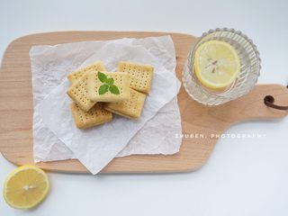 16、柠檬芝士夹心饼干,成品图