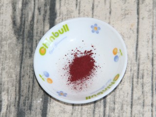 5、双色冰淇淋曲奇,红曲粉适量