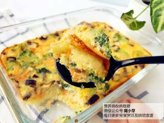 7、宝宝辅食：西兰花鸡肉烘蛋,一口好味道