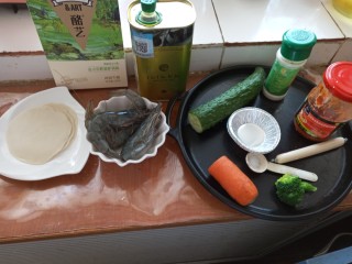 1、迷你披萨杯,准备原料