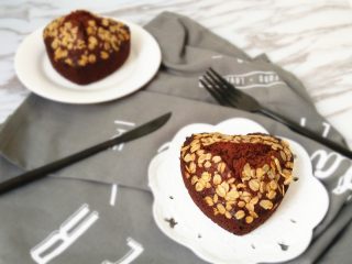 13、摩卡全麦蛋糕, 美味的蛋糕出炉喽