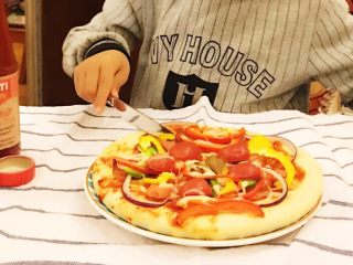 20、DIY亲子披萨,成品2。