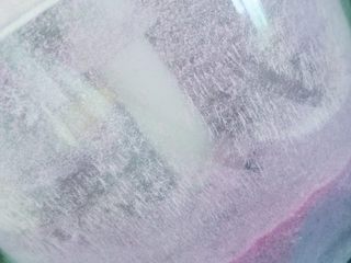 14、自制紫薯粉,搅打机正在努力运作ing