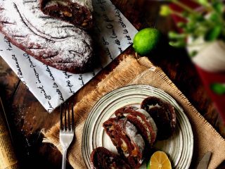 4、可可麻薯软欧包,成品图