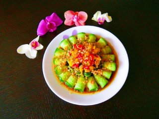 18、凉拌黄瓜卷,成品图