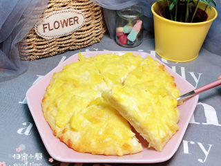 16、菠萝披萨,满屋飘香，弥漫着浓郁的芝士味道！