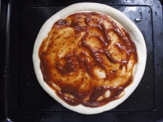 5、家常香菇披萨,不要太多，薄薄一层就够