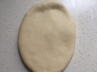 7、北海道奶油吐司,光面朝上擀成牛舌型