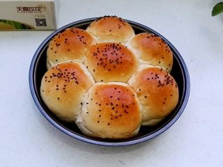 13、无油花生酱面包, 成品，第二天早上拍的，有色差。