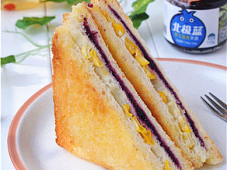 14、黄金三明治,漂亮又好吃