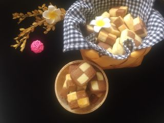 23、双色格子/棋盘饼干,我要拿回去给爸爸吃