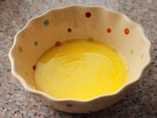 4、水果松饼,牛奶和黄油完全融合。