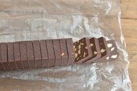 11、碳烧腰果巧克力饼干,切成均匀厚薄的饼干
