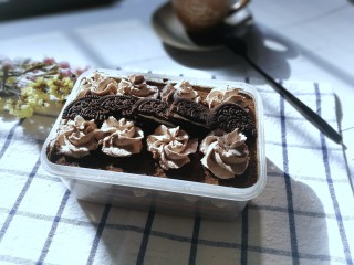 21、奥利奥奶油盒子蛋糕,成品图！