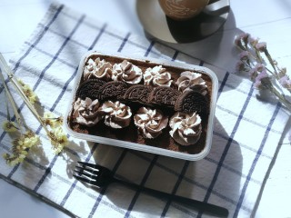 23、奥利奥奶油盒子蛋糕,成品图！