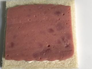 11、黄金三明治,放一片火腿