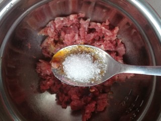 8、煎牛肉丸,糖