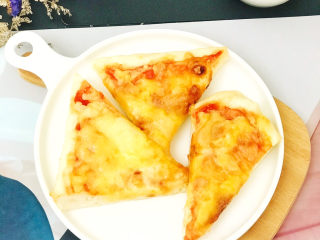 26、芝士榴莲披萨,成品图