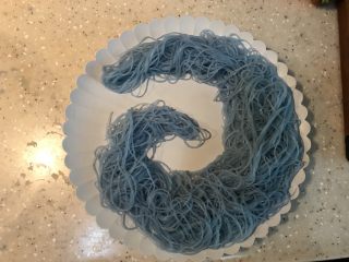 8、梦幻星空粉丝,放在碗里摆出你喜欢的形状